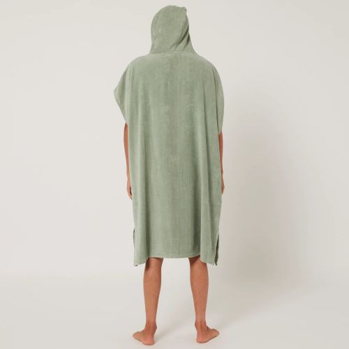 OE Mens Hooded Poncho Daybreak Sage