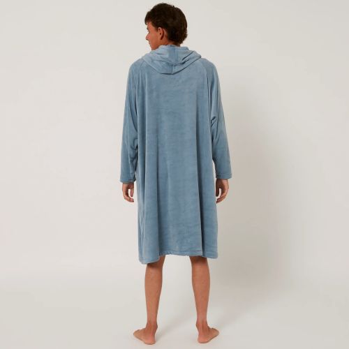 OE Mens Hooded Poncho Surf Essentials Long Sleeve Petrol