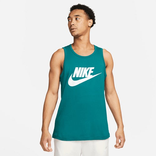 Nike Mens Icon Futura Tank Geode Teal