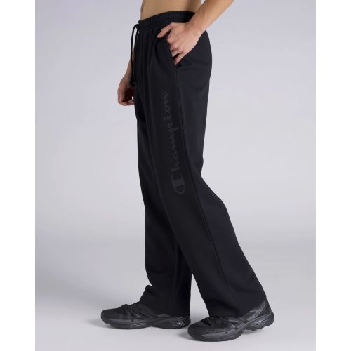 Champion Mens Tonal Straight Leg Pant Black