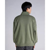 Champion Mens Tonal Quarter Zip Sweat Cargo Olive