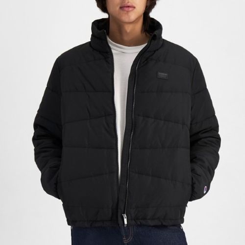 Champion Mens Rochester Lightweight Puffer Jacket Black