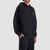 Champion Mens Puff Script Hoodie Black