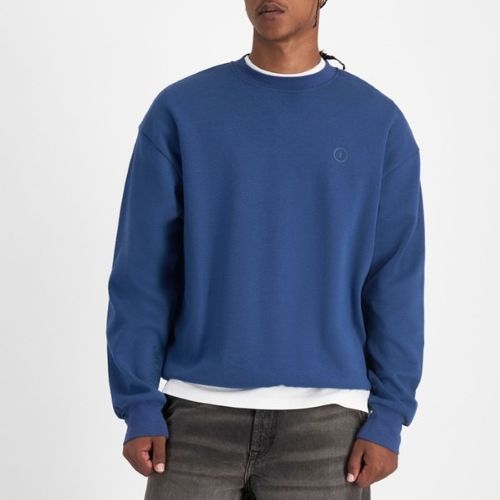 Champion Mens Legacy Tech Crew Sweat Twilight Teal