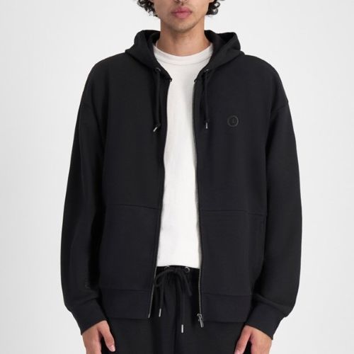 Champion Mens Legacy Zip Hoodie Jacket Black