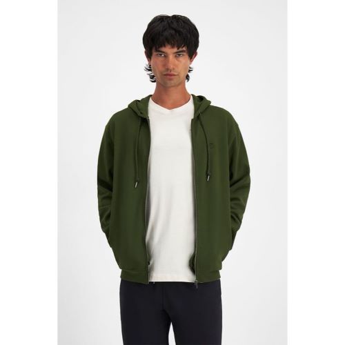 Champion Mens Rochester Tech Zip Hooded Jacket Young Night