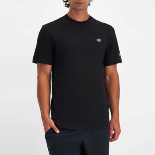 Champion Mens Fre Light Jersey C Tee Black