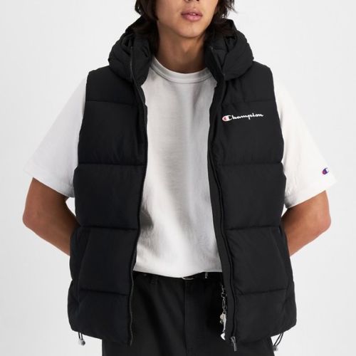 Champion Mens Rochester Puffer Vest Black