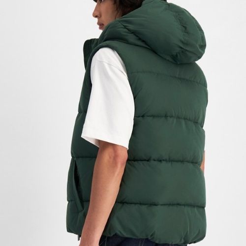 Champion Mens Rochester Puffer Vest Dark Green
