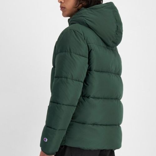 Champion Mens Rochester Puffer Jacket Dark Green