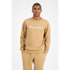 Champion Mens Script Crew Sweat Branchin Out