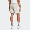 Adidas Mens 3 Stripes Chelsea Short Wonder Aluminium/White