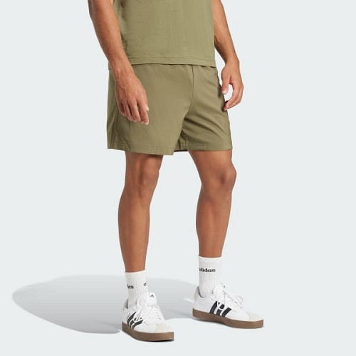 Adidas Mens Small Logo Chelsea Short Olive Strata/Black