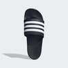 Adidas Mens Adilette Comfort 3 Stripes Legend Ink/Cloud White