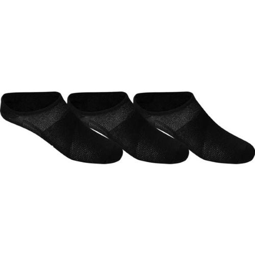 Asics Mens Pace Invisible Sock 3 Pack Performance Black
