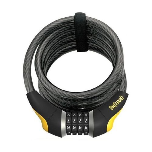 Bike Lock Coil Combo Doberman 185cm x 12mm 8031