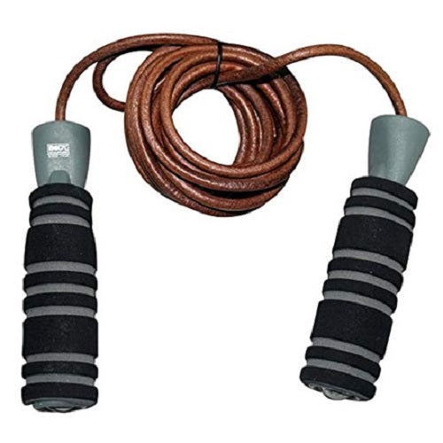 Body Sculpture Skipping Rope Cowhide Leather