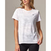 Running Bare Womens Always Crew Tee White