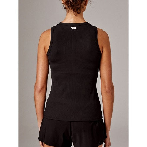 Running Bare Womens Aspire Tank Black