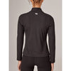 Running Bare Womens Base Turtleneck Long Sleeve Top Black