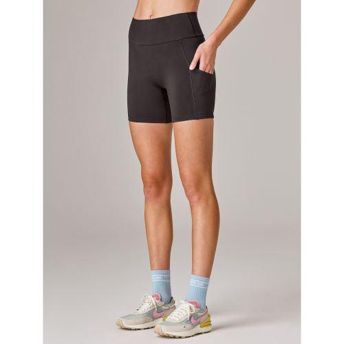 Running Bare Womens Barely Bike Tight Core Black