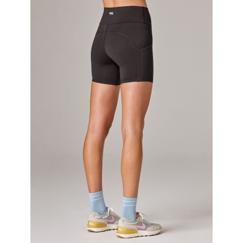 Running Bare Womens Barely Bike Tight Core Black