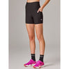 Running Bare Womens Rise Above Bike Short Black