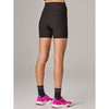 Running Bare Womens Rise Above Bike Short Black