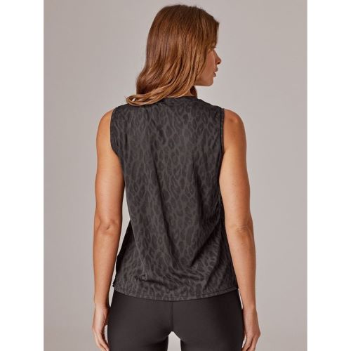 Running Bare Womens Elevate Air Tank Black