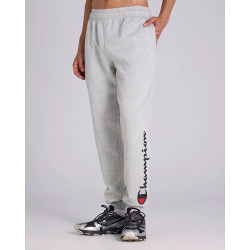 Champion Mens Champion Script Pant Oxford Heather