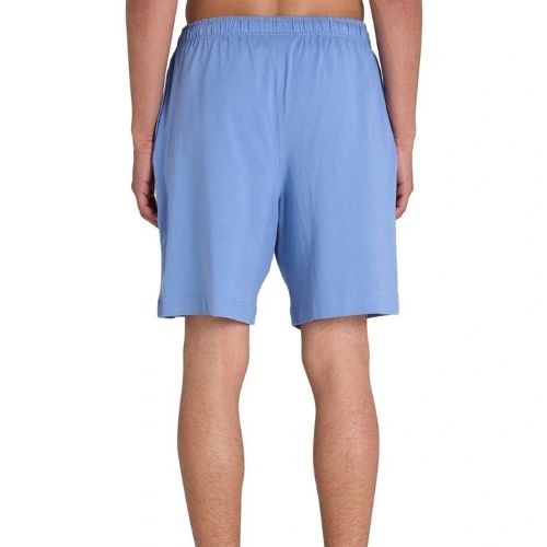 Champion Mens Puff Script Jersey Short Frontier Blue