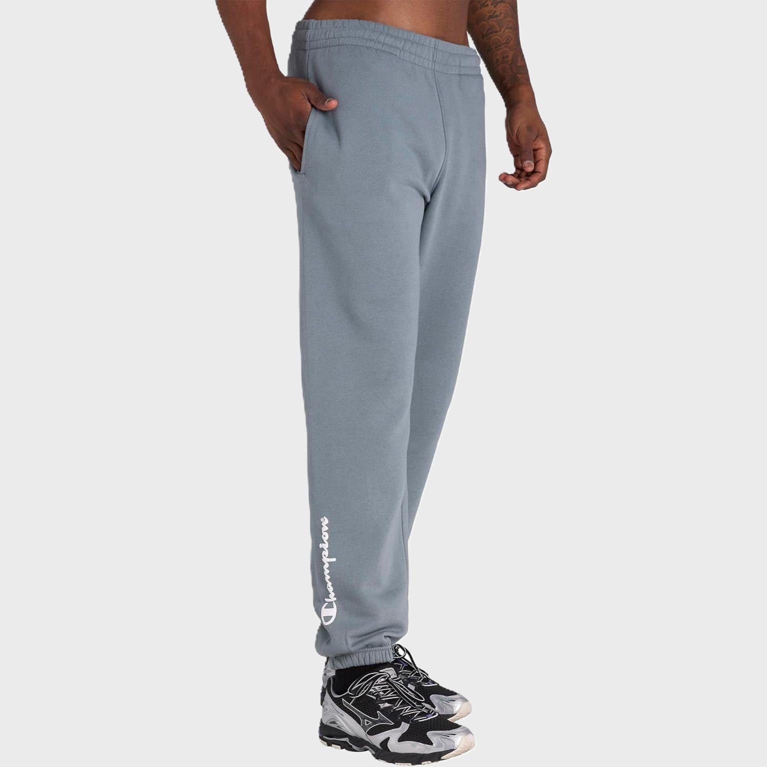 Champion Mens Puff Script Track Pant Mountain Road