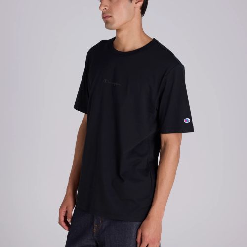 Champion Mens Tonal Script Tee Black