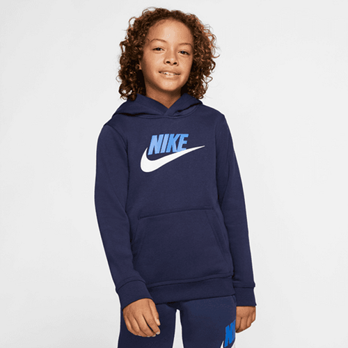 Nike Kids Club Fleece Hoodie Midnight Navy