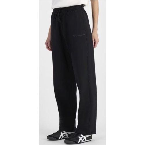 Champion Womens Tonal Straight Leg Track Pant Black