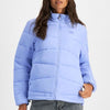Champion Womens Rochester Lightweight Puffer Jacket Pewter Blue