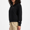 Champion Womens Rochester Base Quarter Zip Sweat Black