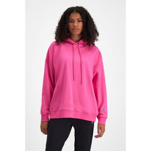 Champion Womens Script Tonal Hoodie Pink182