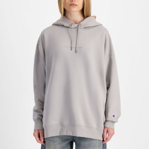 Champion Womens Tonal Fleece Hoodie Castle Wall Grey