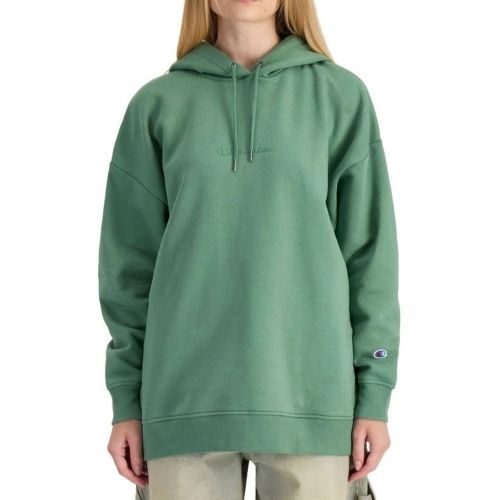 Champion Womens Tonal Fleece Hoodie Oak Green