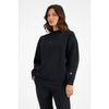 Champion Womens Script Tonal Crew Black