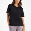 Champion Womens Script Tonal Short Sleeve Tee Black