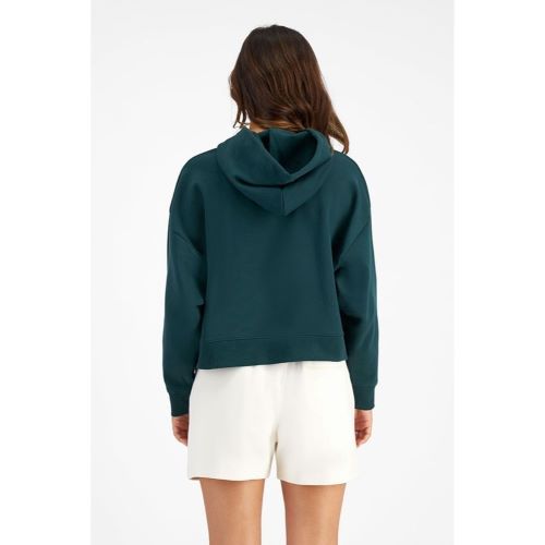 Champion Womens Rochester Base Hoodie Cotton Forest Gem