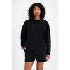 Champion Womens Rochester Base OS Crew Sweat Black