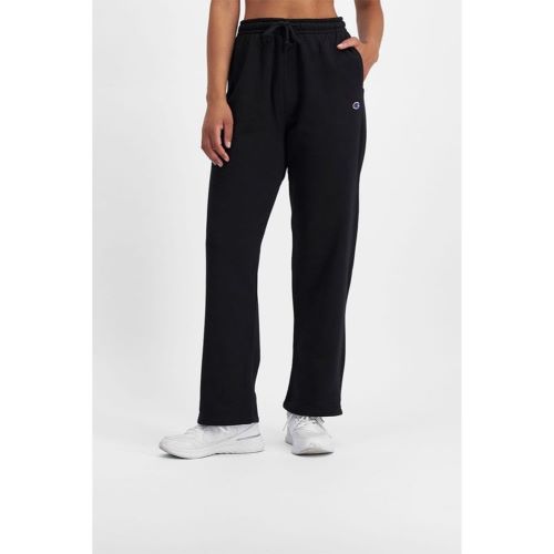 Champion Womens Straight Leg Track Pant Black