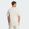Adidas Mens Collegiate Linear Grapphic Tee Beige