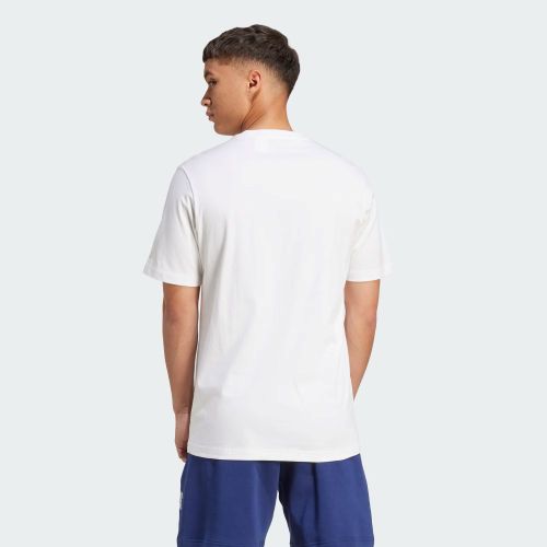 Adidas Mens Collegiate Linear Grapphic Tee White