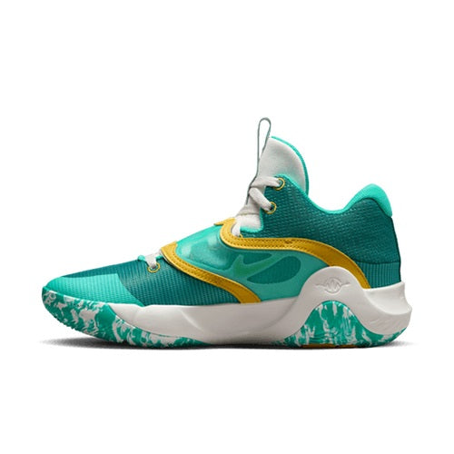 Nike Basketball KD Trey 5 X Clear Jade/Geode Teal/Sail/Vivid Sulphur
