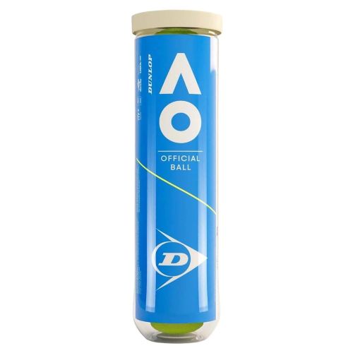 Dunlop Australian Open Tennis Ball 4 Ball Can