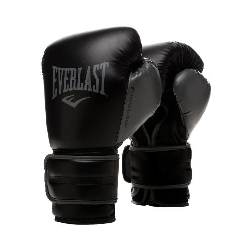 Everlast Powerlock2 Training Glove Black/Grey